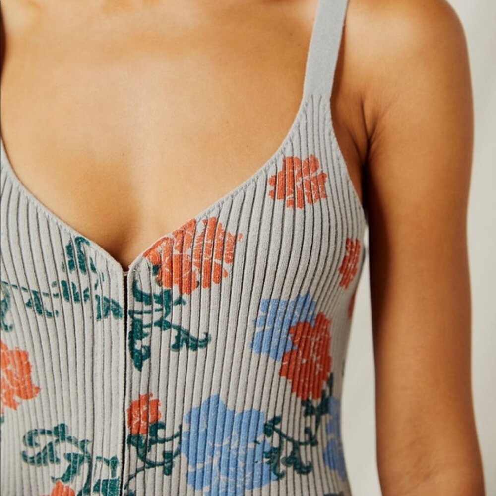 Free People Hook It Up Swit Cami - Cropped Knit Tank- S